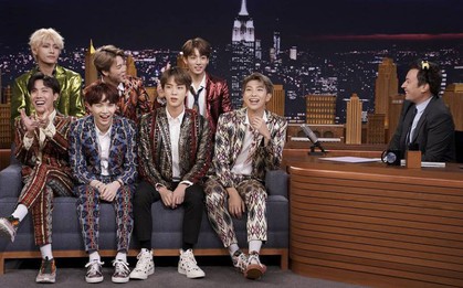 Xuất hiện trên talkshow đình đám của Mỹ, BTS được gọi là "Nhóm nhạc nam nổi tiếng nhất hành tinh"