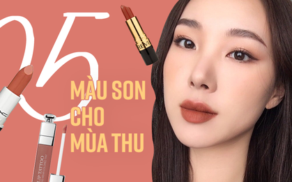 Điểm qua những thỏi son không mới nhưng vẫn dư sức làm mưa làm gió mùa thu này