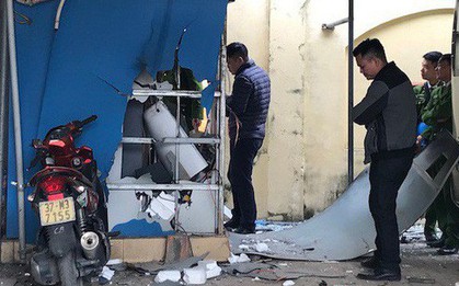 Hai anh em chế mìn cho nổ cây ATM ngân hàng Vietinbank