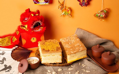 Làm mới mâm cỗ Trung thu với bánh bông lan Đài Loan Le Castella