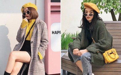 Người ta đang diện màu vàng mù tạt ầm ầm kìa, hưởng ứng ngay thôi nếu bạn thấy tủ đồ của mình đơn điệu quá