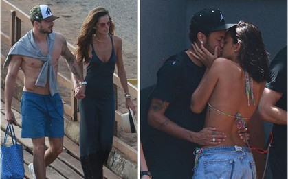 Ảnh hot: Cặp Neymar lướt du thuyền cùng cặp siêu mẫu Victoria's Secret