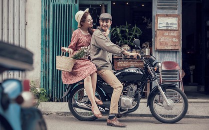 Áo dài xưa “Cô ba Sài Gòn” chưa kịp hết hot, xe máy phong cách retro bắt đầu lên ngôi