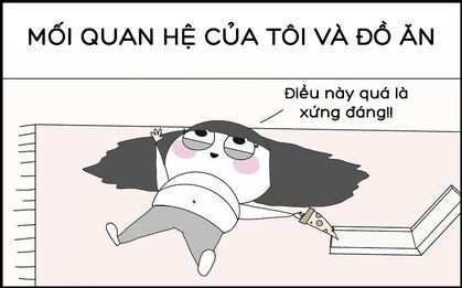 Bộ tranh: Tâm sự của hội dành hết thanh xuân để "ăn cả thế giới"
