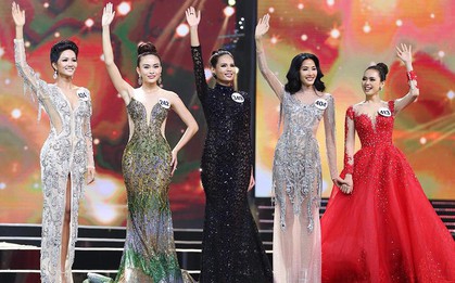 Ơn trời, năm nay không ai phải ngắm bất kỳ "thảm họa" váy dạ hội nào trên sân khấu HHHV 2017
