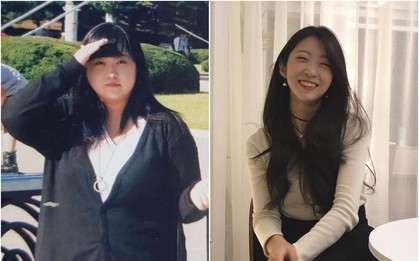 Từng nặng 80kg, cô bạn Hàn Quốc lột xác thành hot girl vì bị từ chối phũ