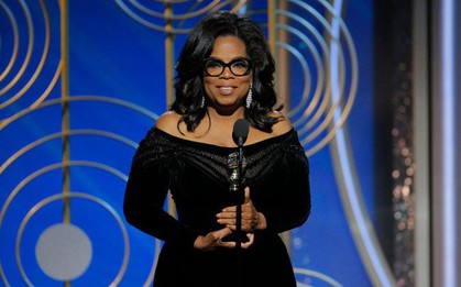 Hàng loạt khán giả phải rơi nước mắt trước bài diễn văn của Oprah Winfrey tại Quả Cầu Vàng 2018