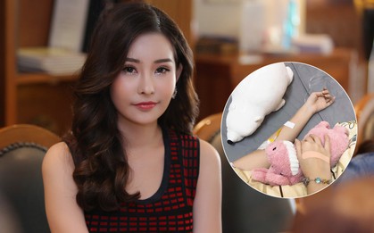 Ngân Anh phải nhập viện truyền nước sau khi bị Cục NTBD đề nghị thu hồi vương miện Hoa hậu Đại dương 2017
