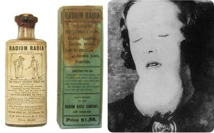 Trước khi biết về sự nguy hiểm của Radium, con người đã từng dùng nó "vô tư" thế này đây