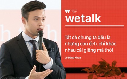 Shark Lê Đăng Khoa: "Tất cả chúng ta đều là những con ếch, chỉ khác nhau cái giếng mà thôi"