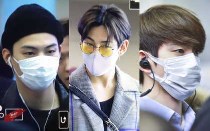 GOT7 tại sân bay Hàn sang Việt Nam: Bambam sành điệu, JB và Jinyoung bịt khẩu trang vẫn điển trai khó cưỡng