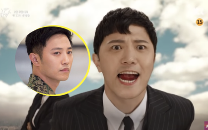 Đội phó "cool ngầu" của Hậu Duệ Mặt Trời khiến ai nấy bật ngửa vì mái tóc "móc câu" trong phim mới