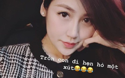 Không thừa nhận đã sinh con đầu lòng nhưng Á hậu Tú Anh lại có động thái gây hoang mang dư luận