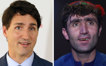 Ca sĩ đám cưới Afghanistan đẹp trai giống hệt thủ tướng Canada