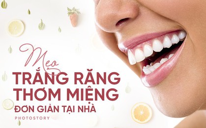 Lấy lại hàm răng trắng sáng ngay tại nhà bởi những nguyên liệu đơn giản