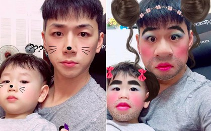 Loạt tình huống khiến Ba Duy và bé Đậu trở thành cặp bố nhây - con nghịch hết phần thiên hạ