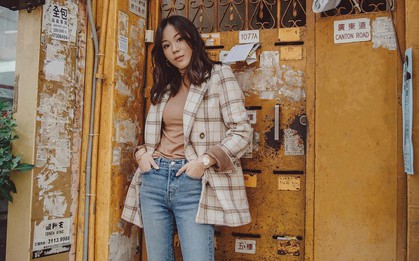 Cứ mỗi độ đông về, đồ dạ kẻ lại “hot rần rần” và mùa lạnh năm nay cũng không phải ngoại lệ