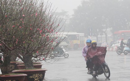 Bắc Bộ mưa dầm dề, rét đậm rét hại quay trở lại với nhiệt độ thấp nhất dưới 8 độ C