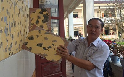 Nơm nớp học trong ngôi trường lúc nào cũng chờ... sập
