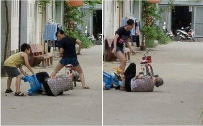 Góc đáng yêu: Cụ bà chơi xe quay cùng các cháu, vui đến mức ngã ra đường nhưng mọi người vẫn cười thích thú