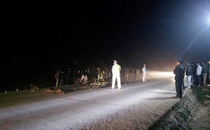 Tai nạn trong đêm khiến 2 vợ chồng thương vong, xe tải rời khỏi hiện trường