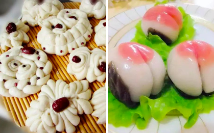 Người Trung Quốc ăn tết ông Táo: Mâm cỗ đầy ắp món ăn không chỉ ngon mà còn đẹp
