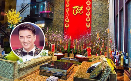 Đàm Vĩnh Hưng khoe căn biệt thự được trang trí hoành tráng, ngập sắc màu chuẩn bị đón Tết Nguyên Đán