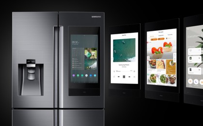 Samsung giới thiệu tủ lạnh thông minh thế hệ mới: Láu lỉnh đến nỗi biết nhắn tin nhắc khéo chủ nhân quên đóng cửa
