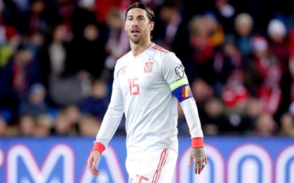 Bàn thua nghiệt ngã khiến chàng thủ quân điển trai Sergio Ramos kém vui trong ngày đi vào lịch sử bóng đá Tây Ban Nha