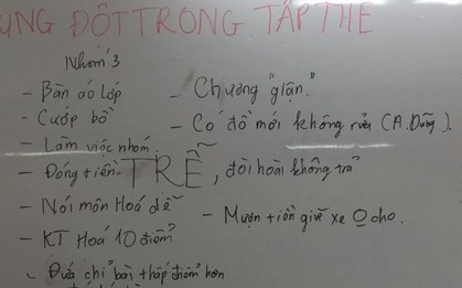Họp lớp để giải quyết mâu thuẫn, cô giáo tá hỏa trước 1001 lý do gây xung đột lớp học của học trò mình