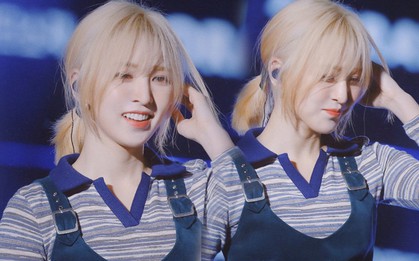 Wendy (Red Velvet) từng nhiều lần nhuộm tóc bạch kim nhưng tới lần này mới thực sự đẹp nức nở