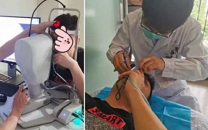 Nam thanh niên bỗng thấy mắt phải mờ rồi chuyển sang màu đen, nguyên nhân đến từ thói quen xấu khi dùng điện thoại