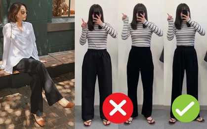 Đại diện các nàng đùi to mặc thử 3 dáng quần dài basic, cô nàng này đã tìm ra loại tôn chân nịnh dáng nhất