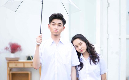 "Mắt Biếc" còn chưa ra rạp, nữ chính Trúc Anh đã vội "cặp kè" con trai nuôi Minh Nhí