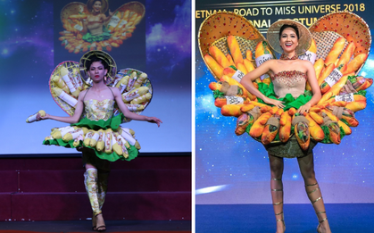 Choáng với bộ sưu tập thời trang tái chế của sinh viên sang chảnh như thi Miss Universe, đã mắt nhất là bộ "bánh mì" của H’hen Niê