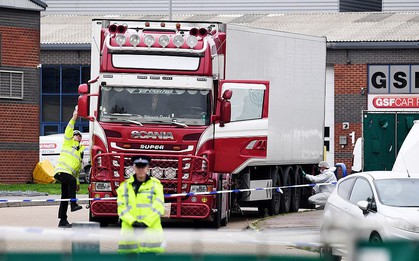 Báo Anh: Cảnh sát truy tìm trùm buôn người gốc Việt đứng sau thảm kịch 39 thi thể trong container