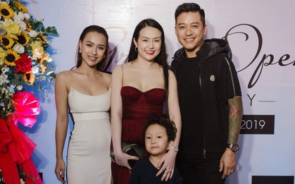 Vợ chồng ca sĩ Tuấn Hưng cùng dàn hot face Hà Thành nô nức “đu đưa” mừng DJ Tít làm bà chủ showroom thời trang