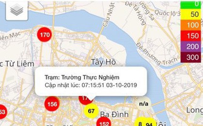 “Cơn mưa vàng” đẩy lùi màu tím của ô nhiễm không khí ở Hà Nội, mặc dù vậy đừng quên khuyến cáo từ chuyên gia!