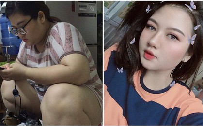 Cô gái tỏ tình thất bại vì nặng hơn 100kg lột xác xinh đẹp nhờ giảm cân: Hoá ra phép màu chính là mất đi 40kg!