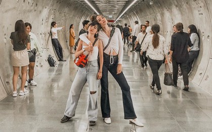 Phát hiện đường hầm "sống ảo" tại Bangkok có kết cấu như tàu vũ trụ, mới khai trương nửa tháng đã hot rần rần