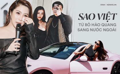 Sao Việt từ bỏ hào quang để ra nước ngoài: Người lột xác với khối tài sản khủng, người bật khóc giữa đêm vì áp lực