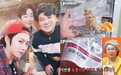 Heechul sốc nặng vì trải nghiệm kinh hoàng tại nhà sao nam xứ Hàn: Xúc xích hết hạn cả năm, bánh bay màu, chảy nước