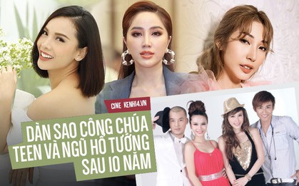 Dàn sao "Công Chúa Teen Và Ngũ Hổ Tướng" sau 10 năm: Người sự nghiệp trắc trở, kẻ được cầu hôn cũng thành hot trend