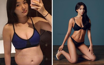 Từ 65kg xuống 45kg, cô gái Hàn Quốc rũ bỏ bụng mỡ để lấy lại vòng eo thon gọn chỉ sau 1 năm