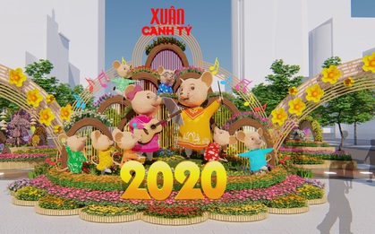 Đường hoa Nguyễn Huệ Xuân Canh Tý 2020 có gì đặc biệt?