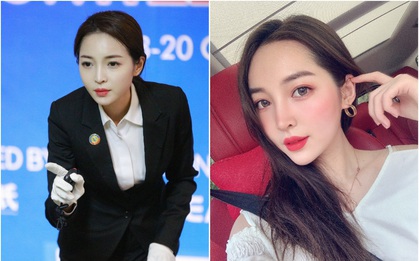 Thời đại hot girl, đến trọng tài bida cũng xinh như minh tinh: Thế này thì tuyển thủ mất tập trung hết!