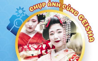 Cùng chụp ảnh với Geisha, khám phá ra bí quyết giữ ấm cho nhau trong mùa lạnh của người Nhật