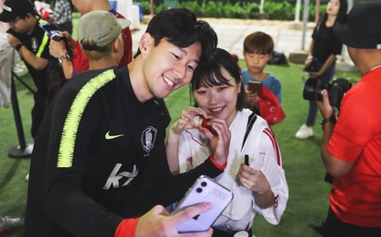 Dân mạng khóc ròng, ghen tị với fan nữ may mắn được thả tim chung với Son Heung-min