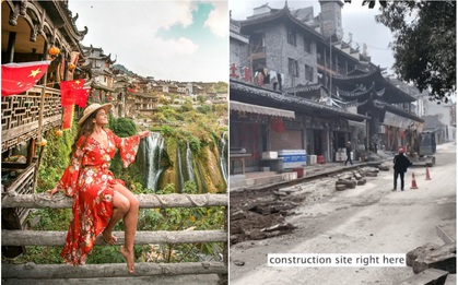 Lần đầu du lịch Trung Quốc, nữ travel blogger tá hỏa với loạt địa điểm trên mạng – ngoài đời khiến cô “một đi không trở lại”