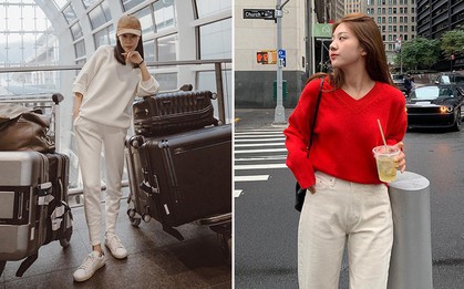 Hội sành điệu đang diện quần trắng theo 3 cách sang xịn đến nỗi bạn sẽ muốn copy suốt mùa đông